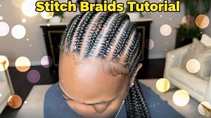 Perfect straight-back stitch braids | Step-by-step tutorial
