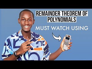 Long Division Of Polynomials Using Casio Calculator Big Update! | Must Watch