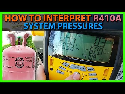 How To Interpret Pressure Readings On An R410A System