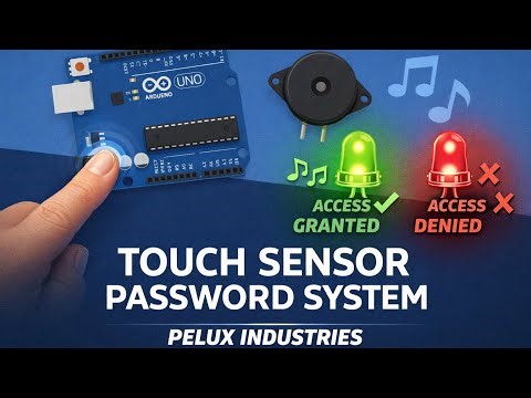 Arduino Touch Sensor Password System | Beginner Security Project