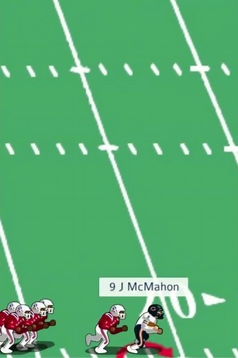 1986 Bears vs Patriots (highlight) Jim McMahon big yardage gain.