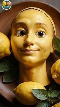 The Hulk Lemon 🍋 ✨ Mask 3D Foodies Power #asmr #short #ai #hulk