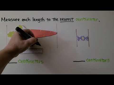 2nd Grade Math 9.3, Measure With a Centimeter Ruler