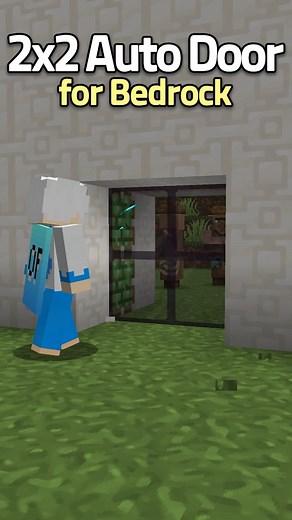 만두민 ManDooMiN | Minecraft Automatic Door for Bedrock #Minecraft 마인크래프트 모바일(배드락) 버전용 자동문 만드는법! ============= ⛏️ Search YouTube "ManDooMiN" 🪧 Made By... | Instagram