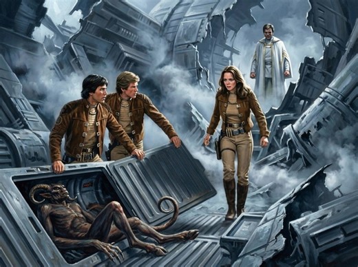 🛸 WAR OF THE GODS — THE WARNING BURIED IN THE WRECKAGE 🛸 (Part 1 aired 1/14/79 & Part 2 aired 1/21/79) The #1 question in Battlestar Galactica fandom has always been, "What was in that crashed wreckage?" What Starbuck and Apollo uncover inside the crashed ship was never meant to be merely shocking. It was meant to be a warning. From the original script of “War of the Gods”: “When Starbuck and Apollo look into the wreckage of the ship, this is exactly what they see: A piece of metallic surface,