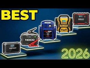 Best Jump Starters 2026 | Top 5 Portable Car Battery Jump Starters