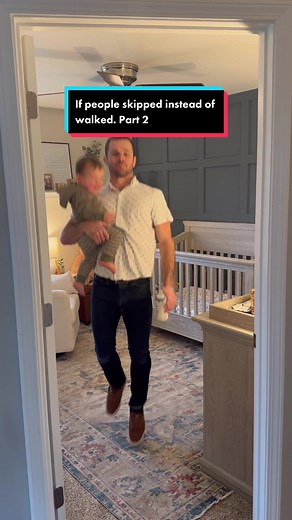 If people skipped instead of walked. Part 2 | skip walking