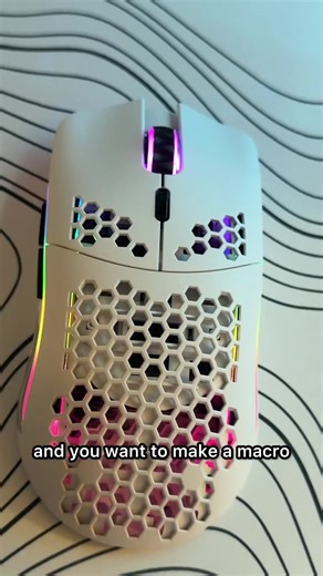 This is how you make a macro on your mouse 🖱️ #pctips #pc #pcgaming #asmr #PC