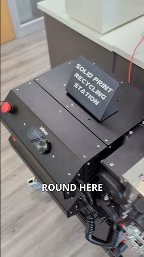 No Waste Here! 3D Print Recycling with 3devo ♻️ #shorts #3dprinting #recycling #filament