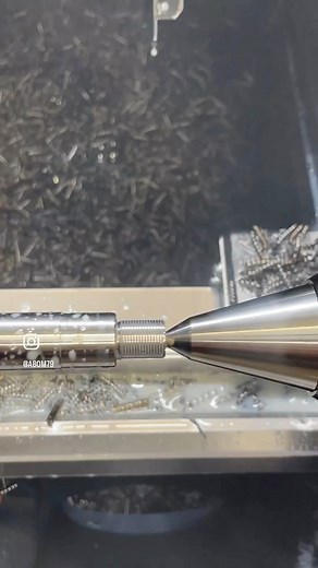 1/2-28 threads being single pointed, alot of pucker factor 🫣 I’ve got the cycle time to 7 minutes on this part. Using 2” because it’s what I had, down to 1-1/4” on the largest diameter. This Cnc work is constant learning. Having to adjust feeds and speeds to optimize cycle time while landing on your size, and, leaving a good finish 😵‍💫 #abom79 #cnc #cncmachining #cnclathe #milltronics #machining #manufacturing #singlepointthreading #machineshop #riten #ritenmanufacturing #facedriver Milltroni