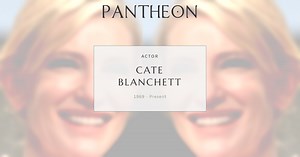 Cate Blanchett Biography | Pantheon