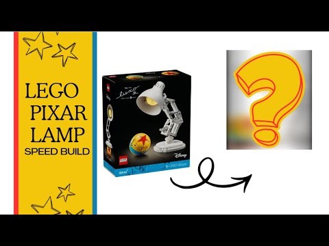 Pixar Lamp & Ball | LEGO Speed Build