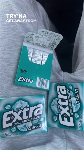 polar ice has always been the best let’s bfr #polarice #polaricegum #extra #gum #relatable