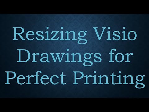 Resizing Visio Drawings for Perfect Printing