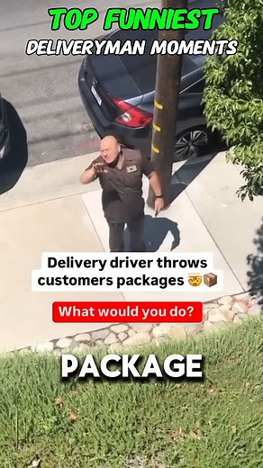 Delivery Guy Throws My Package and Gets Busted on Camera! | RankingEnthusiast | Facebook