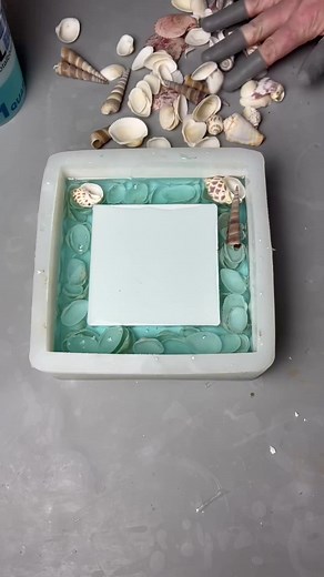4.4K views · 75 reactions | Desk/shelf clock from @createdbyjenni I get reminders on my phone this time last year. This shell popped up, as soon as I saw it I really wanted to make a new one. @totalboat thickset fathom resin @craftedelementsco silicone mold #siliconemold #resin #clock #shells #handmade #beachthemed | Crafted Elements | Facebook