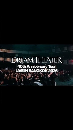 Dream Theater Live Bangkok 2026