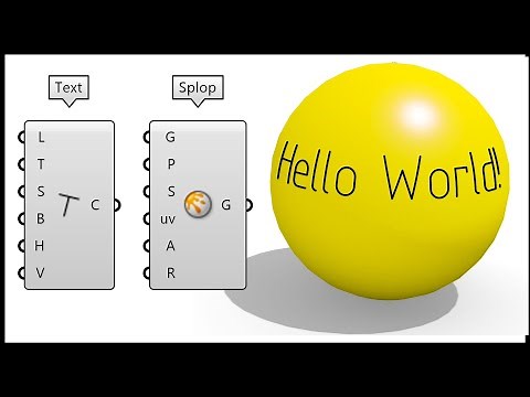 Grasshopper Ngon Tutorial (Splop)