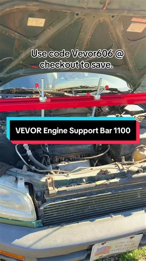 VEVOR Engine Support Bar 1100: Lift Your Engine Safely