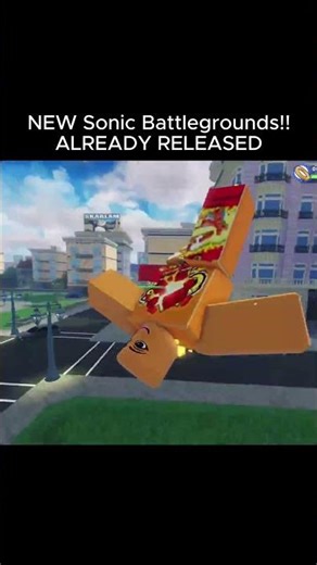 NEW SONIC GAME! game name: Mobian Mayhem #roblox #battlegrounds #sonic #mobianmayhem #anime