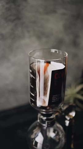 YAMA Glass 3 Cup Tabletop Siphon Gravity Coffee Maker with Alcohol Burner