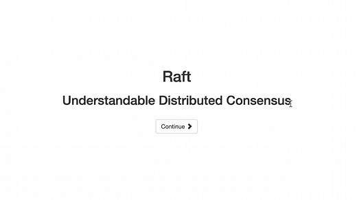 Raft分布式共识算法 以动画的方式详解Raft算法