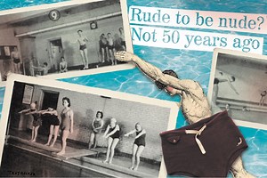BRIGGS: When nude swimming made a splash at a Fargo high school