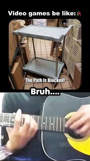 Video game logic be like👾