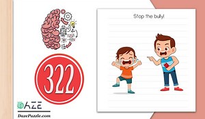 Brain Test Level 322 (NEW) Stop the Bully