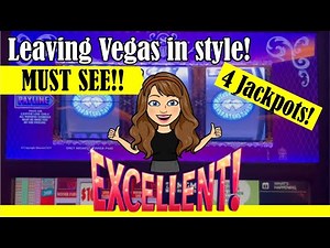 🔴Epic Streak on Double Top Dollar! 🎰 Perfect Way To End a Vegas Vacation!