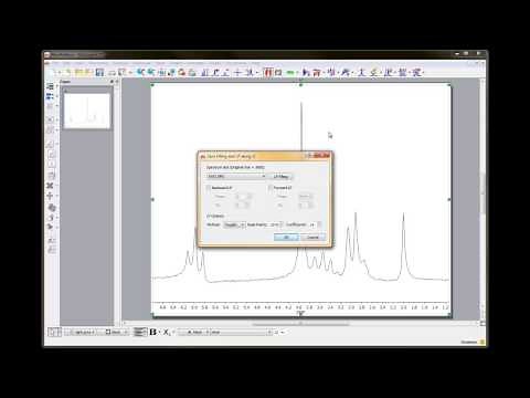 Part 2: Mnova Basic Processing - Zero Filling