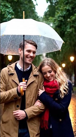 Umbrella Rain Walk - Cozy ASMR Thunderstorm Sounds for Sleeping