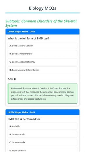 Common Disorders of the Skeletal System