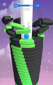 Stack ball gameplay #youtube #livestream #gameplay