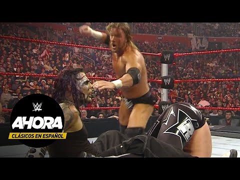 Clásicos en Español: Edge vs Jeff Hardy vs Triple H – Campeonato de WWE: Armageddon 2008