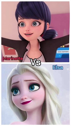 Marinette vs Elsa: Ladybug and Frozen Face-off