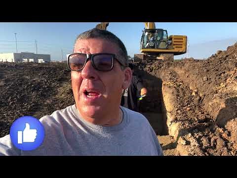 Installing Concrete Catch Basin and HDPE Pipe, for Storm Drainage