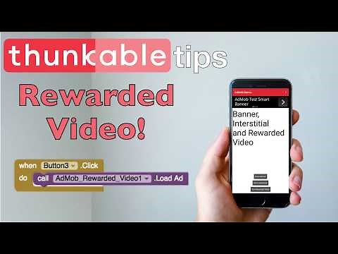 Rewarded Video Ads in Thunkable