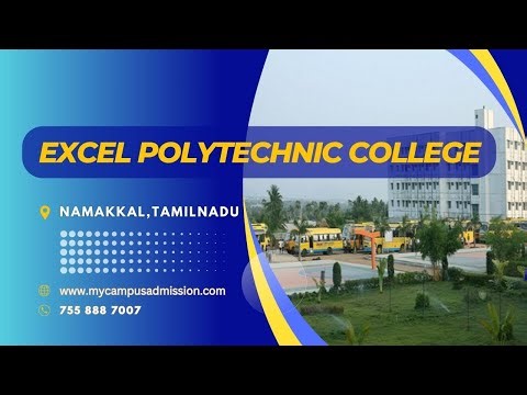 Excel Polytechnic College -Pallakapalayam | Polytechnic Colleges in Tamilnadu| mycampusadmission.com