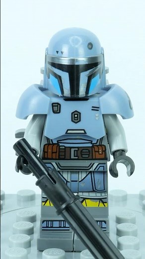 Paz Vizsla Minifigure from LEGO Star Wars The Armorer’s Mandalorian Forge (75319) Stop Motion Build