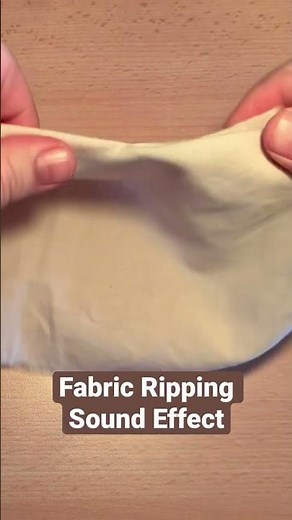 Fabric Ripping Sound Effect Stereo High Quality 96kHz #fabric #soundeffect #ripping #highquality