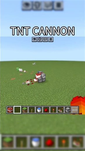 This TNT Cannon is UNSTOPPABLE! 💣 #Minecraft