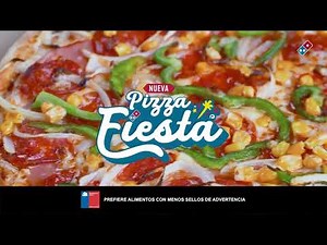 ¡Llegó la NUEVA Pizza Fiesta En Domino´s Pizza! ¡Simplemente irresistible!