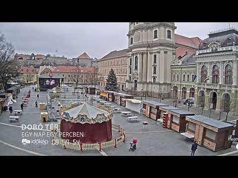 Dobó téri webkamera timelapse - 2023.11.30.
