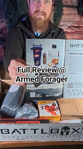 BattleBox Review! #foraging #pnw #survival #camping