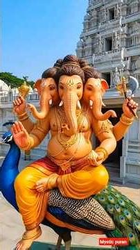 पेट में अमृत लेकर जन्मा राक्षस! 😱 गणेश जी को क्यों लेना पड़ा 'त्रिशुंड' अवतार? #facts