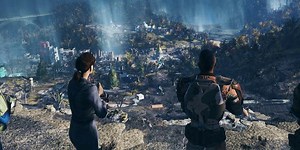 Fallout 76 suppose to have cross-play, but this for now is not possible