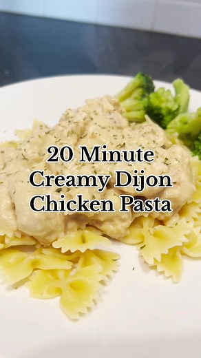 #PerduePartner Easy 20 Minute Dijon Chicken, let's make a quick 20 minute dinner for my family using @Perdue Chicken Fresh Cuts diced chicken breast! What’s your favorite 20 minute dinner? Check out your local grocery store for Perdue Fresh Cuts and save time in your kitchen during this busy season! RECIPE: - 1 package Perdue Fresh Cuts diced chicken breast - 1/4c dijon mustard - 1/2c chicken broth - 1c half and half - 1/2c parmesan cheese - 4 tbsp garlic - 1 tbsp poultry seasoning - 1 tbsp garl