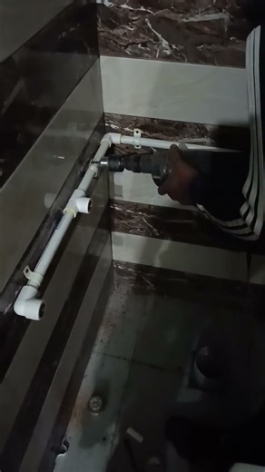 bathroom fittings commode installation