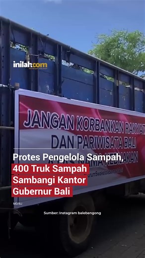 Ratusan truk pengangkut sampah menggeruduk Kantor Gubernur Bali, Selasa (23/12/2025) siang. Aksi ini merupakan protes dari Forum Swakelola Sampah Bali yang menuntut agar TPA Regional Sarbagita Suwung tetap dibuka hingga proyek Pengolahan Sampah menjadi Energi Listrik rampung dibangun. Aksi ini digelar memprotes rencana penutupan Tempat Pemrosesan Akhir Suwung yang rencananya dilakukan pada 23 Desember. Kepala Dinas Kehutanan dan Lingkungan Hidup Provinsi Bali yang menemui massa aksi bilang, penu